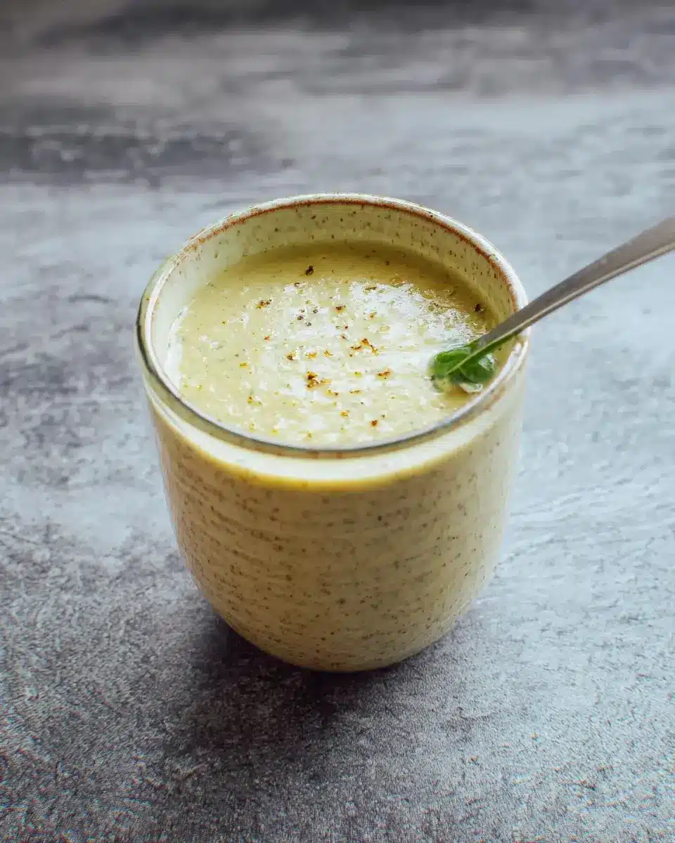 Caesar Dressing ohne Ei Sardellen