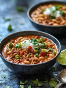Cajun Weißes Hühnchen Chili