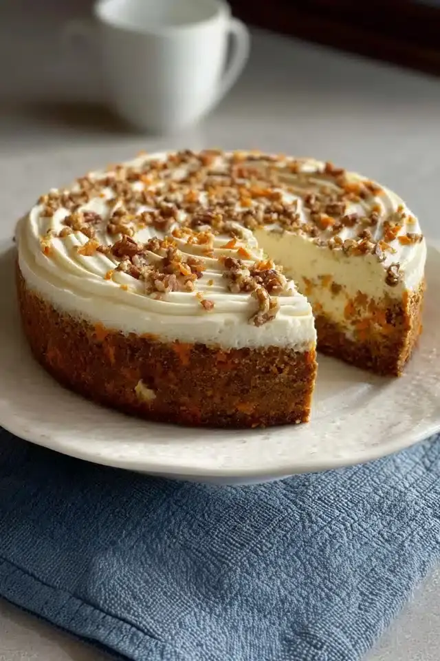 Carrot Cake Cheesecake Rezept