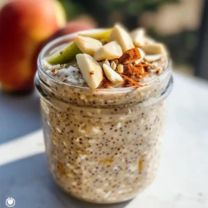 Chai-Gewürz Haferflocken über Nacht