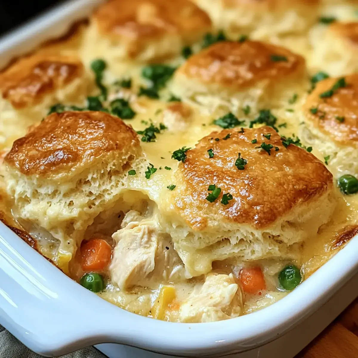 Cheddar Bay Hühnchen Cobbler Rezept