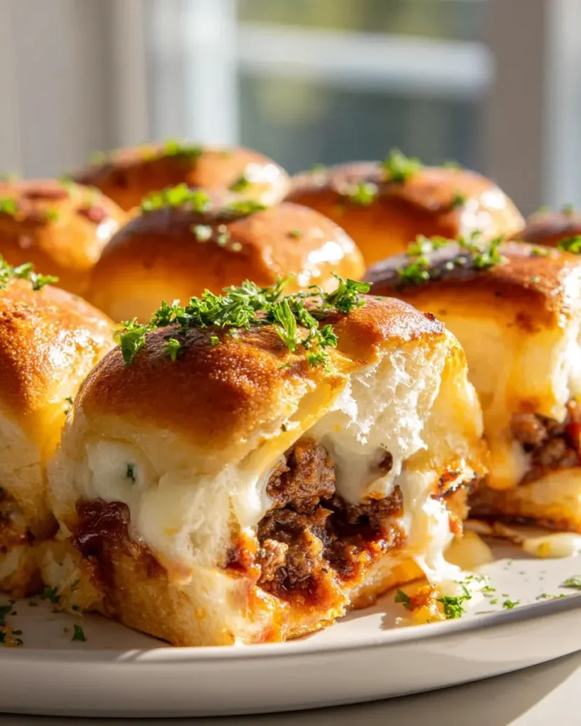 Cheesy Breadstick Sliders