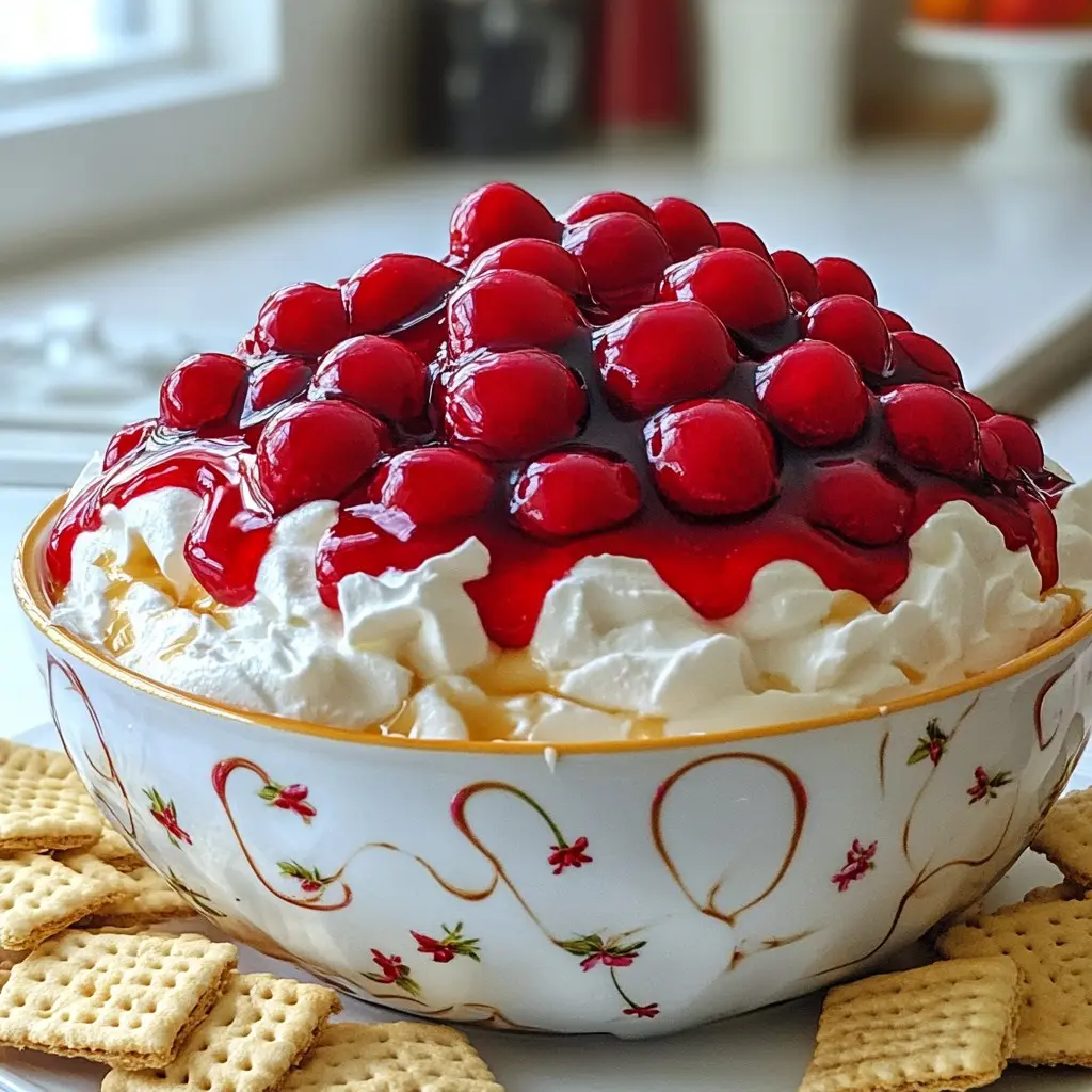 Cherry Cheesecake Dip Rezept