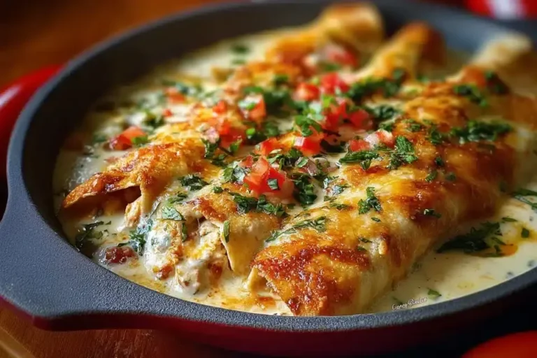 Chicken Enchiladas Sour Cream Sauce