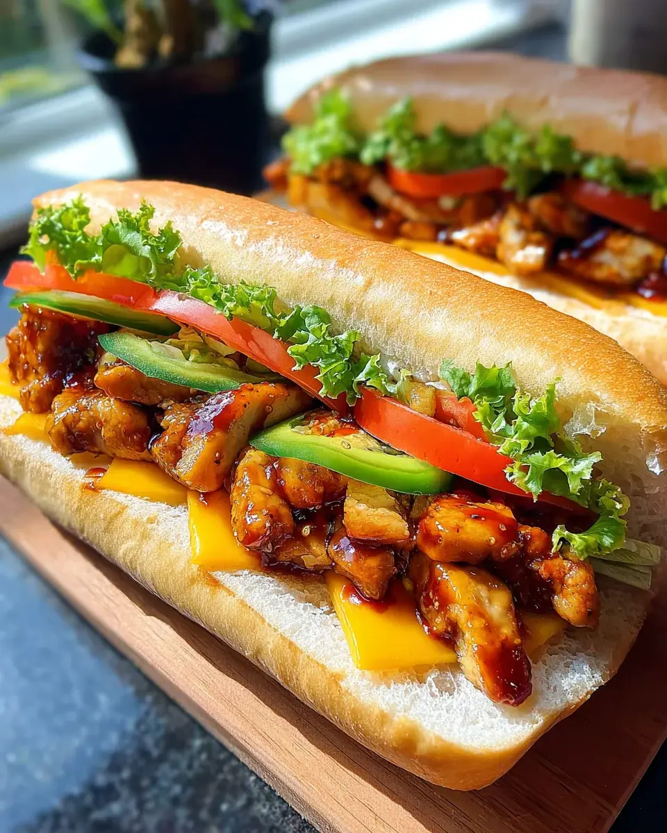 Chicken Teriyaki Sandwich