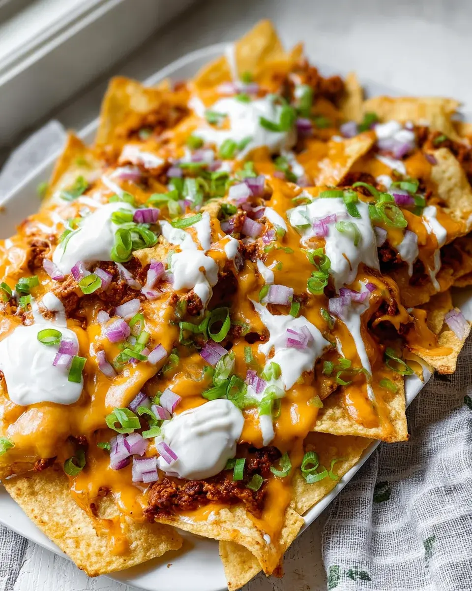 Chili Con Carne Nachos