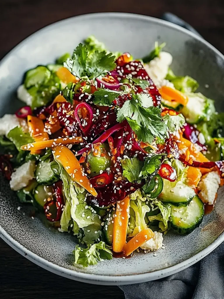 Chinesischer Hühnersalat