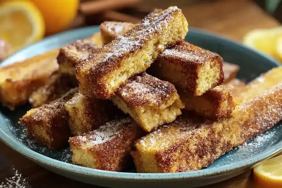 Cinnamon French Toast Sticks Air Fryer
