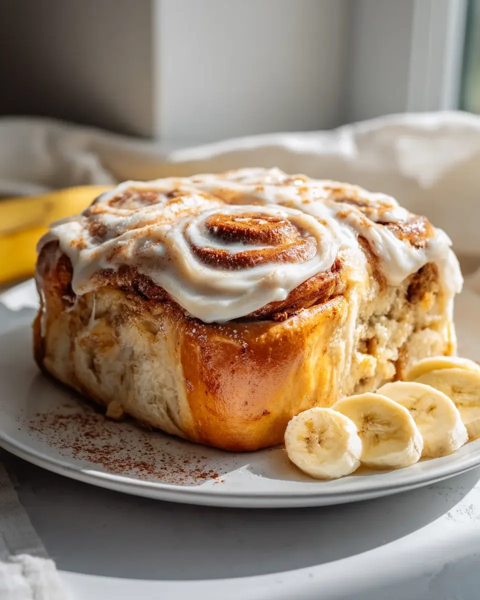 Cinnamon Roll Bananenbrot