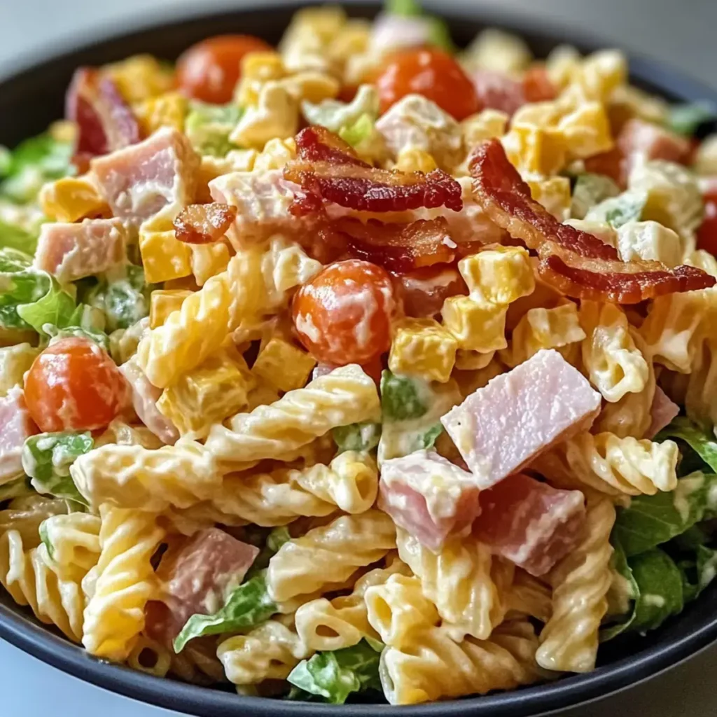 Club Sandwich Pasta Salat