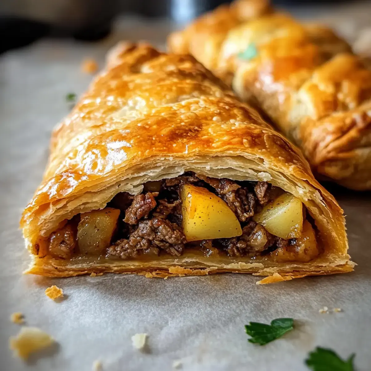 Cornish Rindfleisch Pasteten