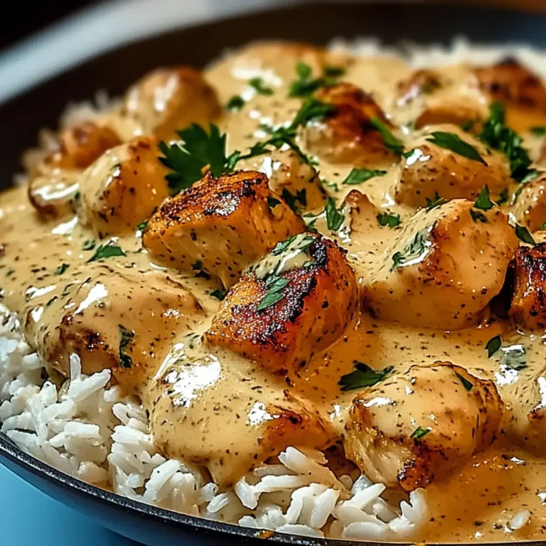 Cremig überbackenes Hähnchen und Reis – Ein einfaches Soulfood