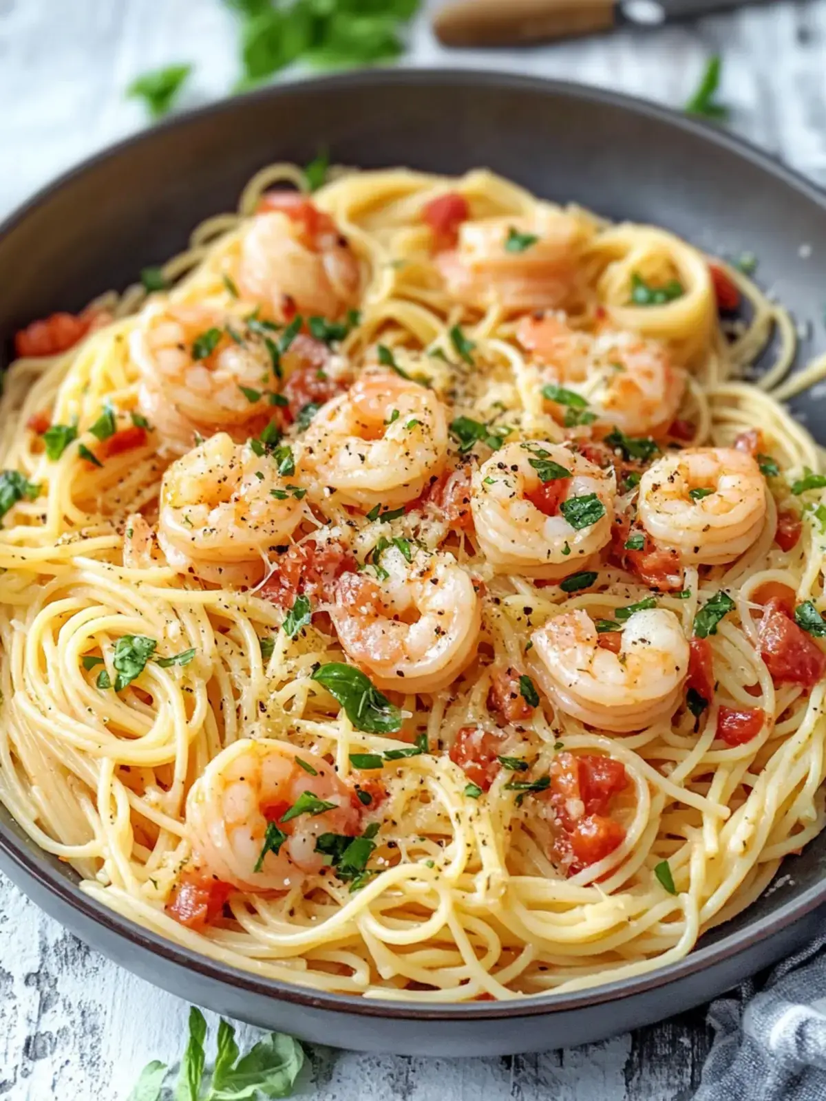Cremige Garnelen Pasta 30 Minuten