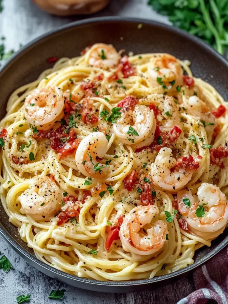 Cremige Garnelen Pasta 30 Minuten