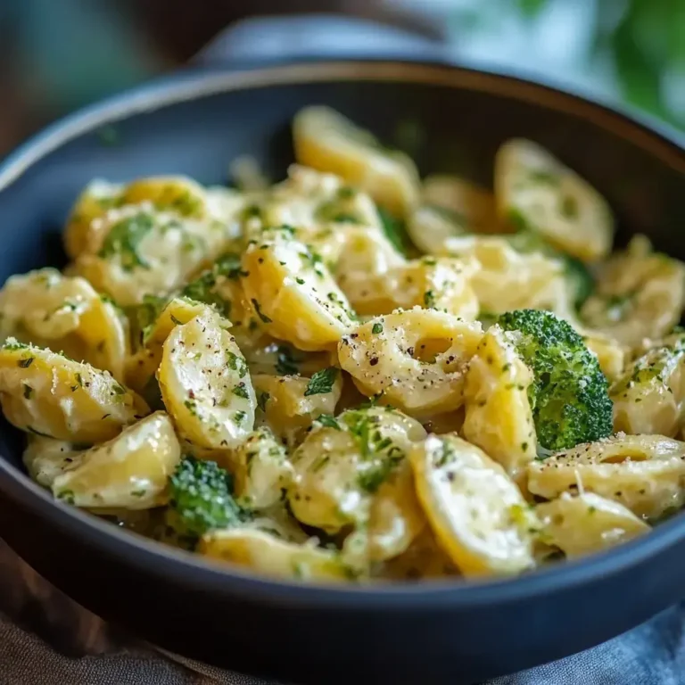 Cremige Hähnchen Brokkoli Pasta