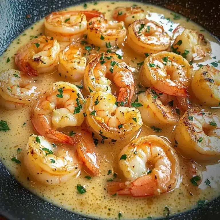 Cremige Knoblauchgarnele – Einfache, köstliche 15 Minuten Mahlzeit