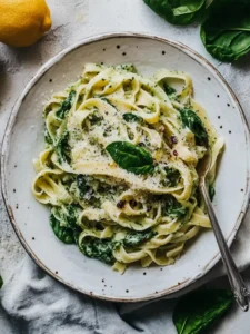 Cremige Spinat-Pasta-Sauce