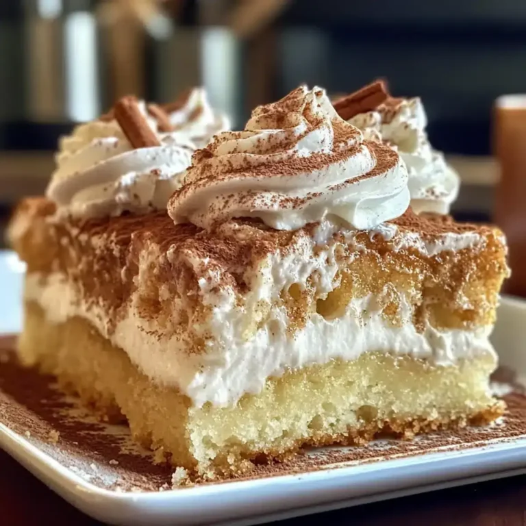 Cremiger Horchata Tres Leches Poke Kuchen