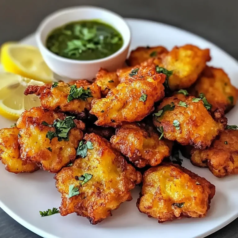 Crispy Fisch Pakora: Der perfekte Snack für Zuhause