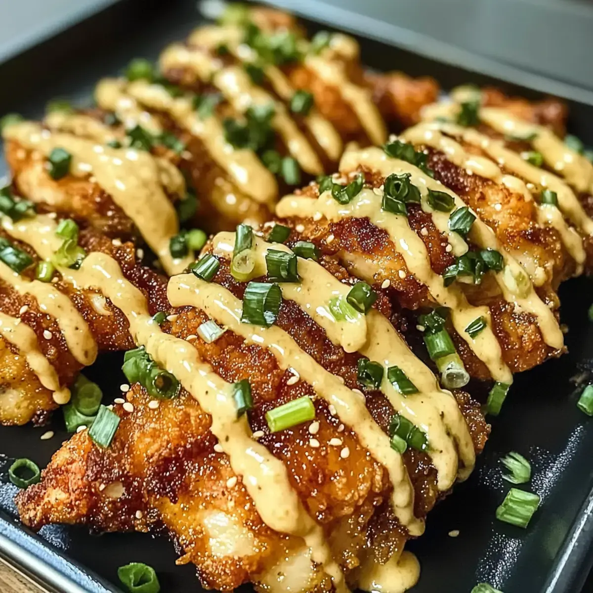 Crispy Hawaiian Mochiko Hähnchen