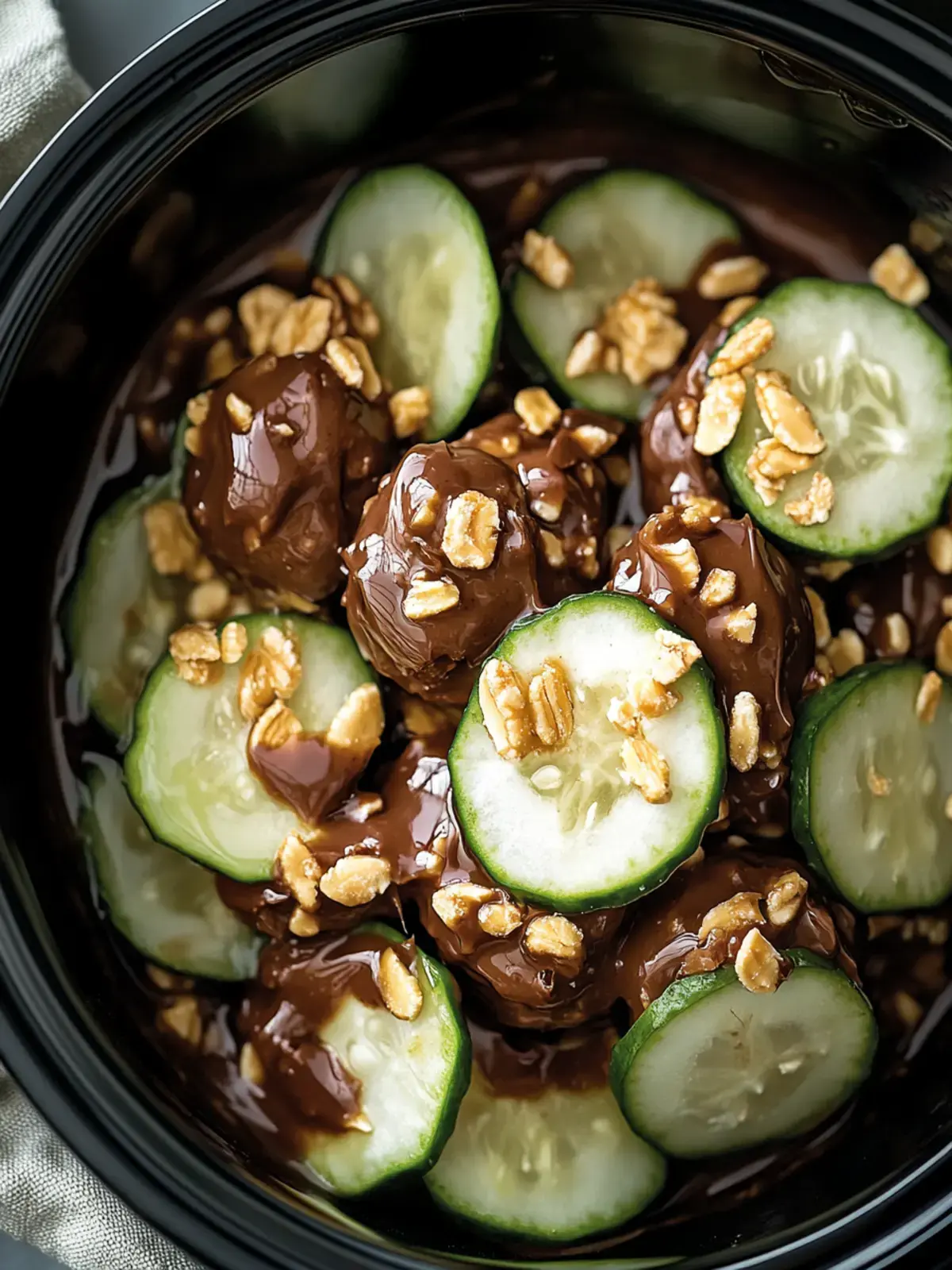 Crock Pot Erdnusscluster