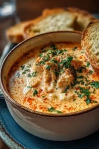 Crock Pot Hähnchen Parmesan Suppe