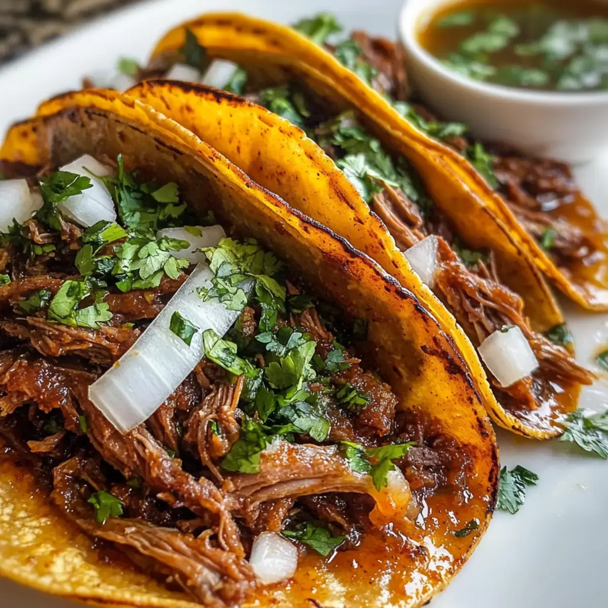 Crockpot Birria Tacos
