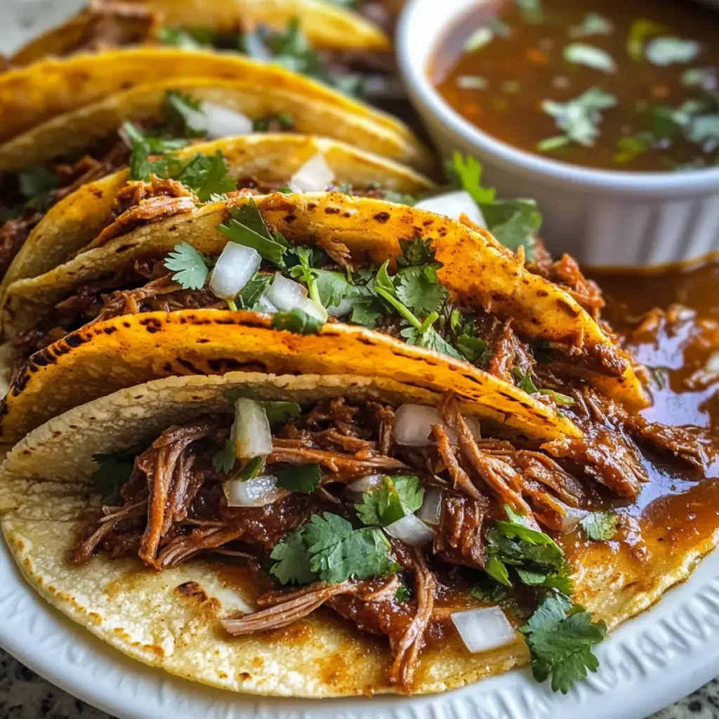 Crockpot Birria Tacos