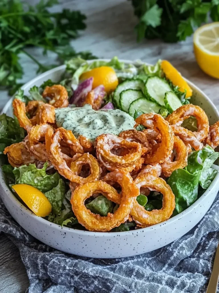 Curly Fries Salat mit cremigem Dressing – Ein köstlicher Genuss