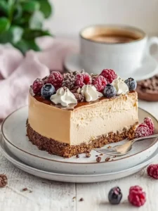 Dekadenter Kaffee-Käsekuchen