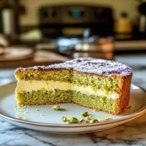 Dekadenter Pistazien-Gooey-Butter-Kuchen