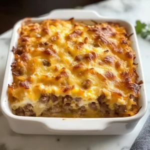 Eier Hashbrown Auflauf