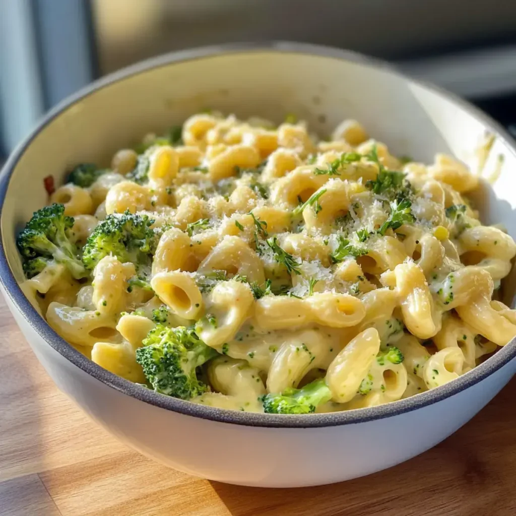 Ein-Topf Gesunde Brokkoli Mac und Käse: Ihr cremiges Komfortessen