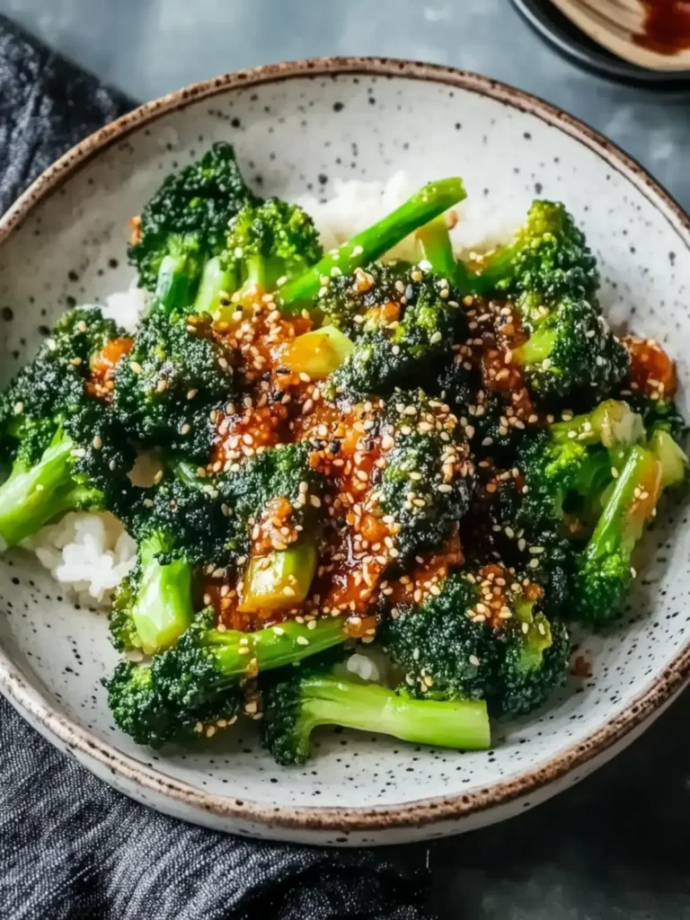 Einfacher Gochujang-Brokkoli