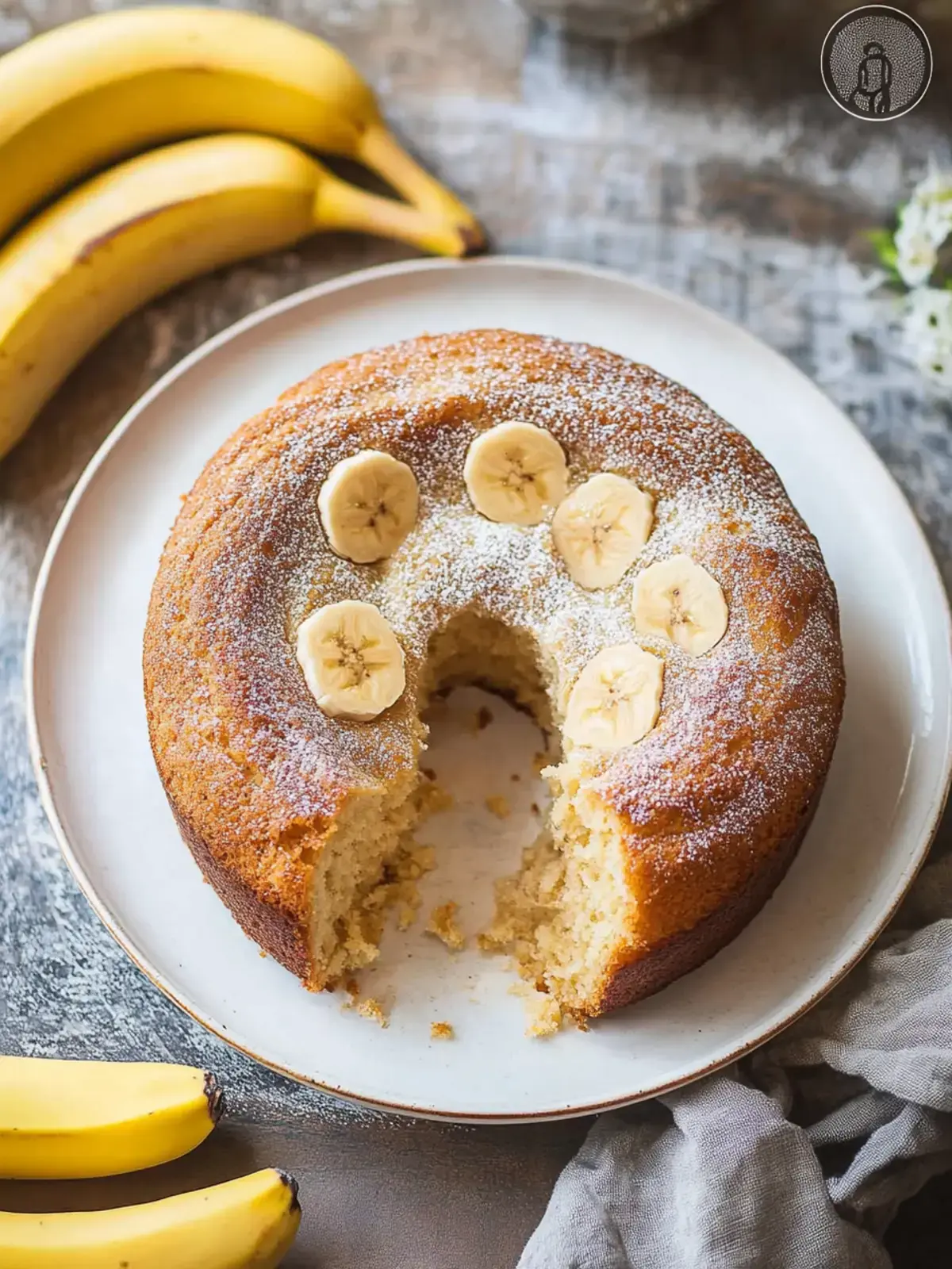 Einfaches Rezept Bananenkuchen