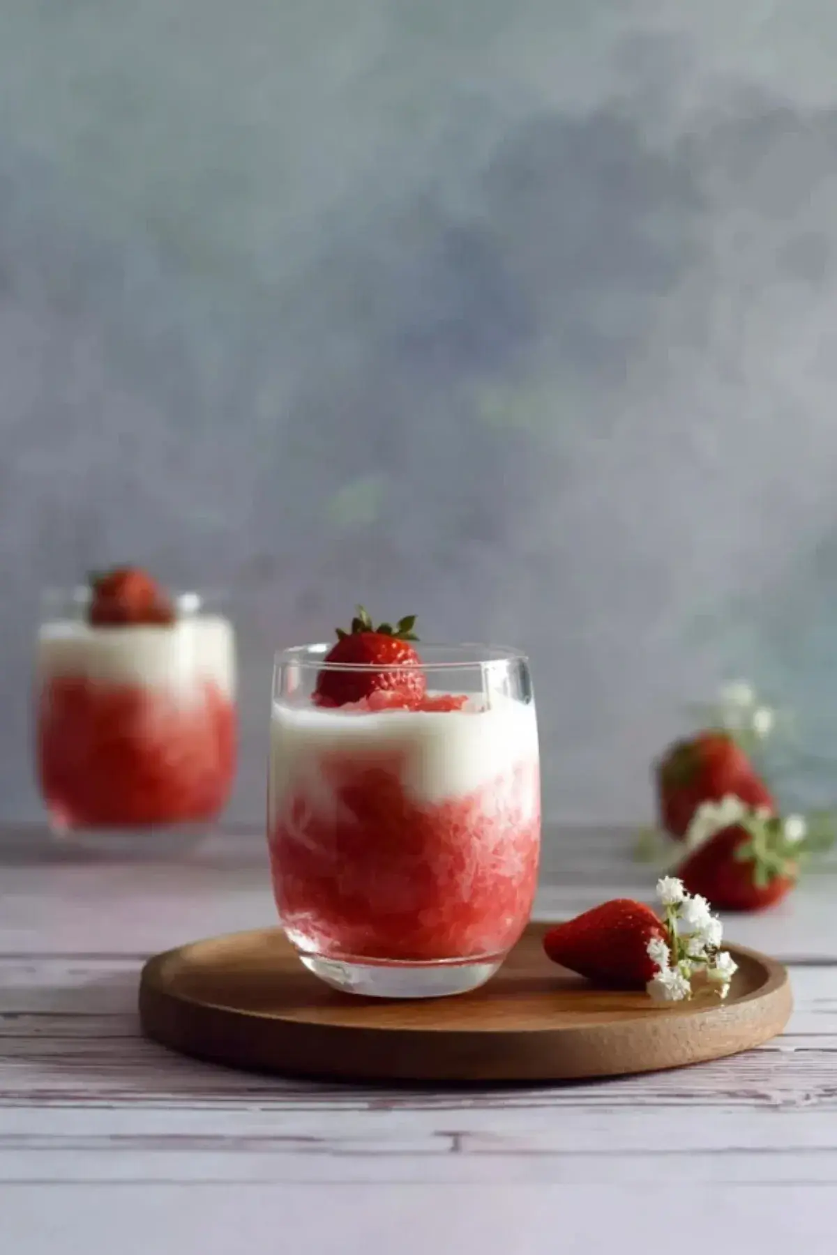 Erdbeer Dessert im Glas