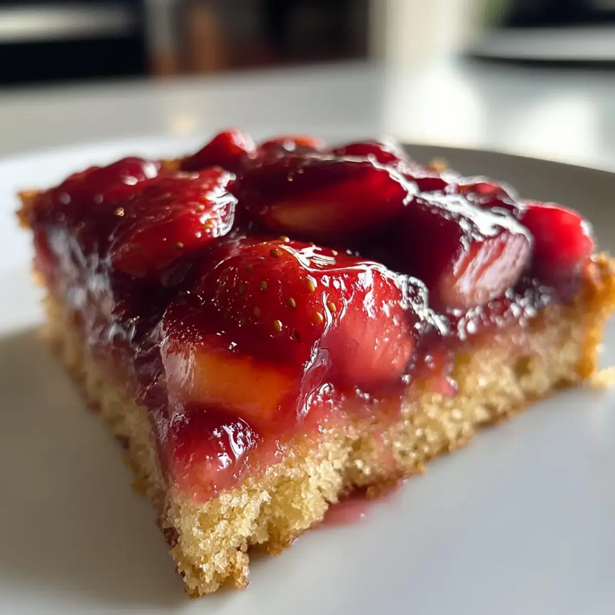Erdbeer Rhabarber Kuchen