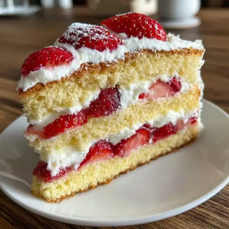 Erdbeer Sahne Schnitten