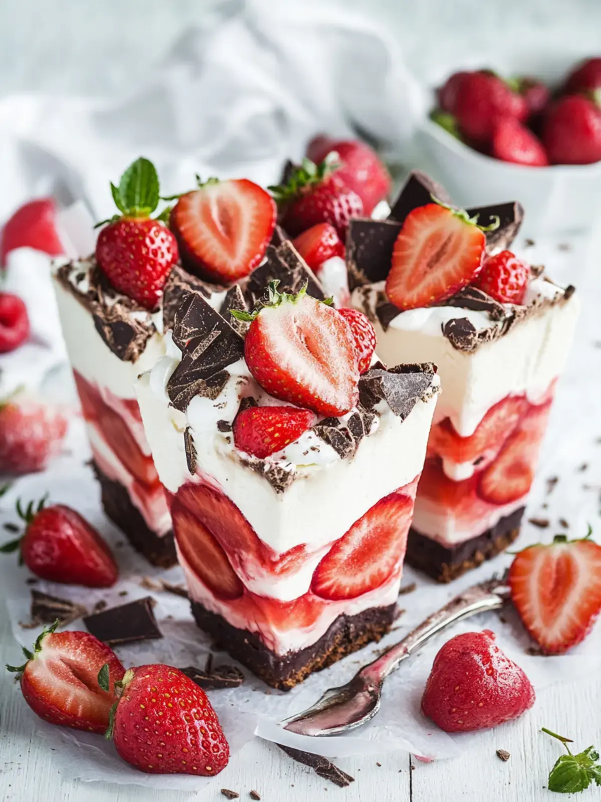 Erdbeer-Schoko-Quarkherz