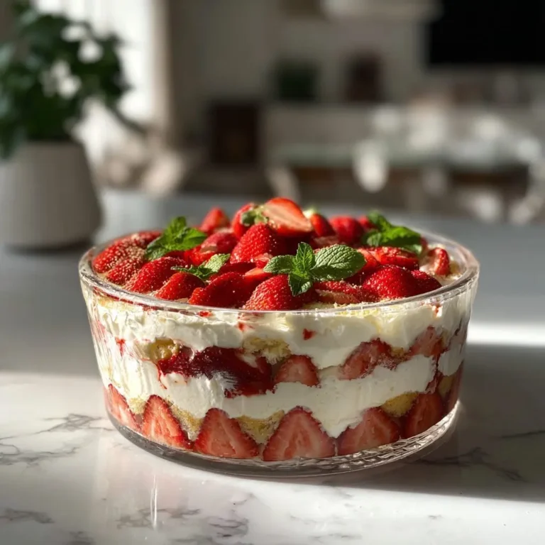 Erdbeer Tiramisu ohne Alkohol