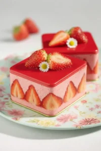 Erdbeerblech: Saftiger Blechkuchen mit frischen Erdbeeren