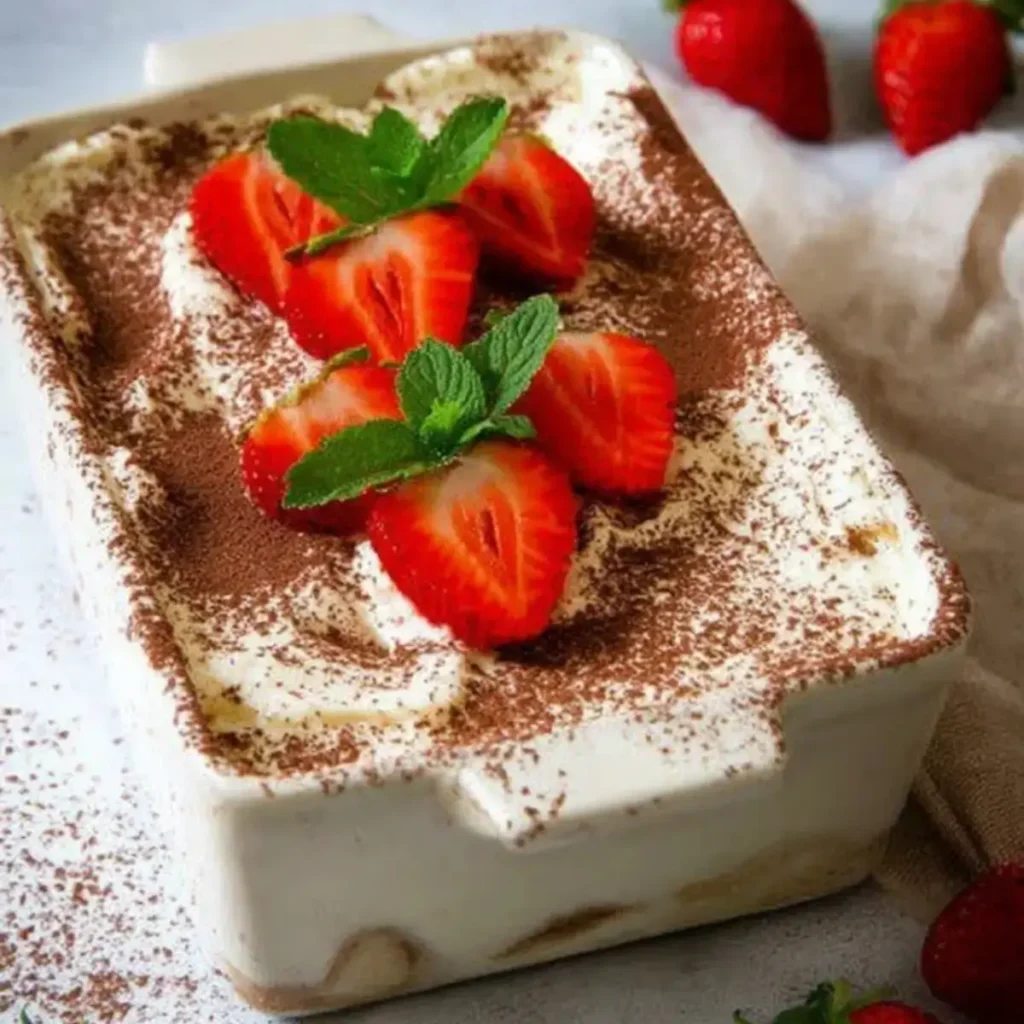 Erdbeertiramisu