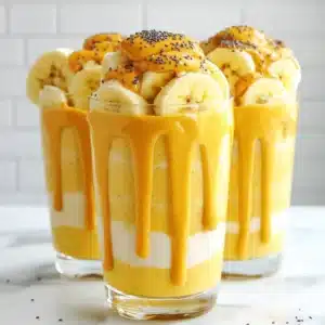 Erdnussbutter-Bananen-Smoothie