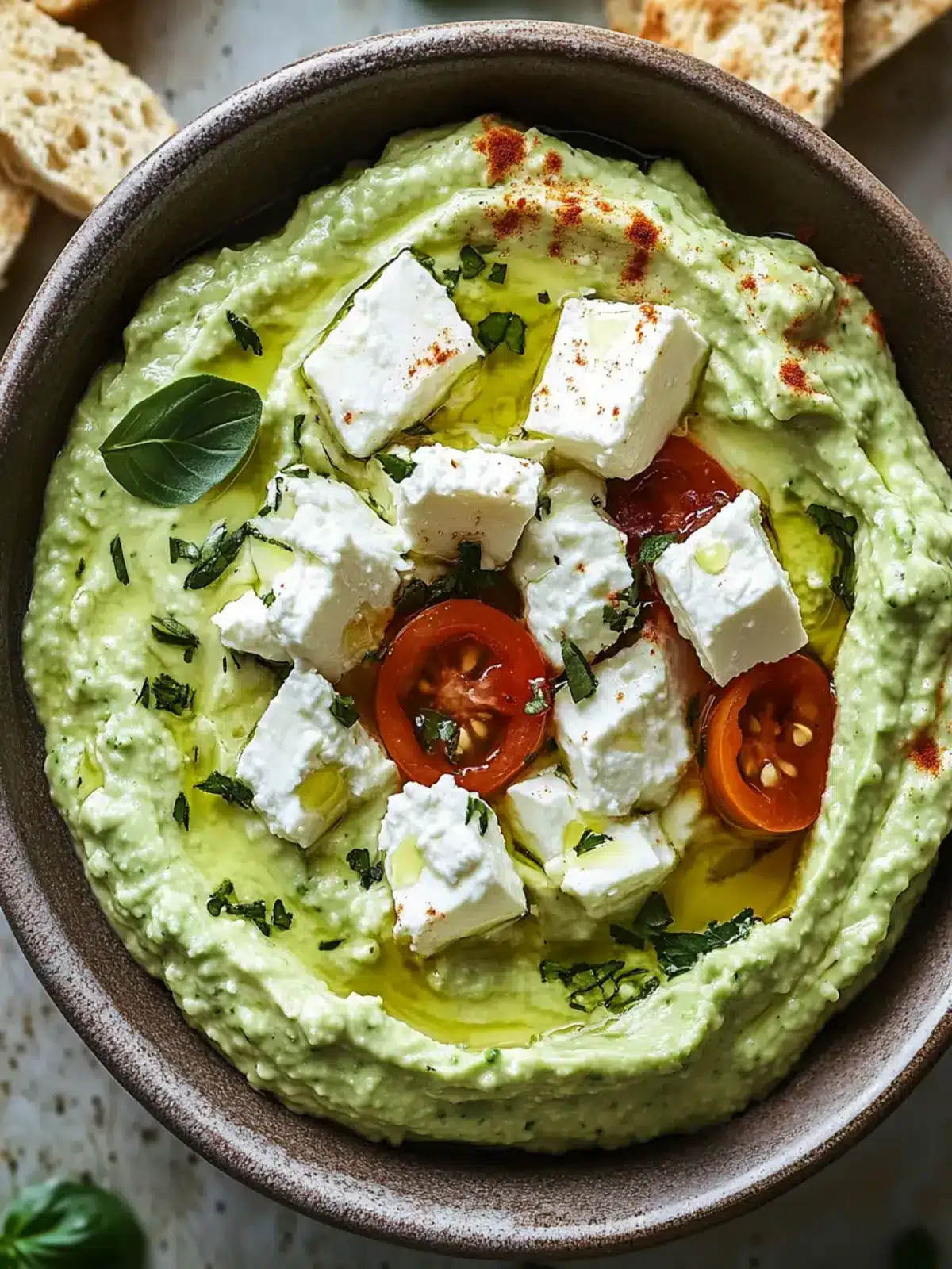 Feta Avocado Dip