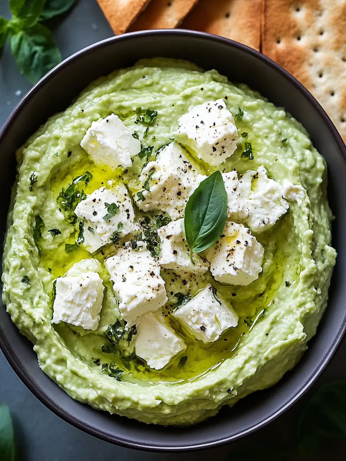 Feta Avocado Dip