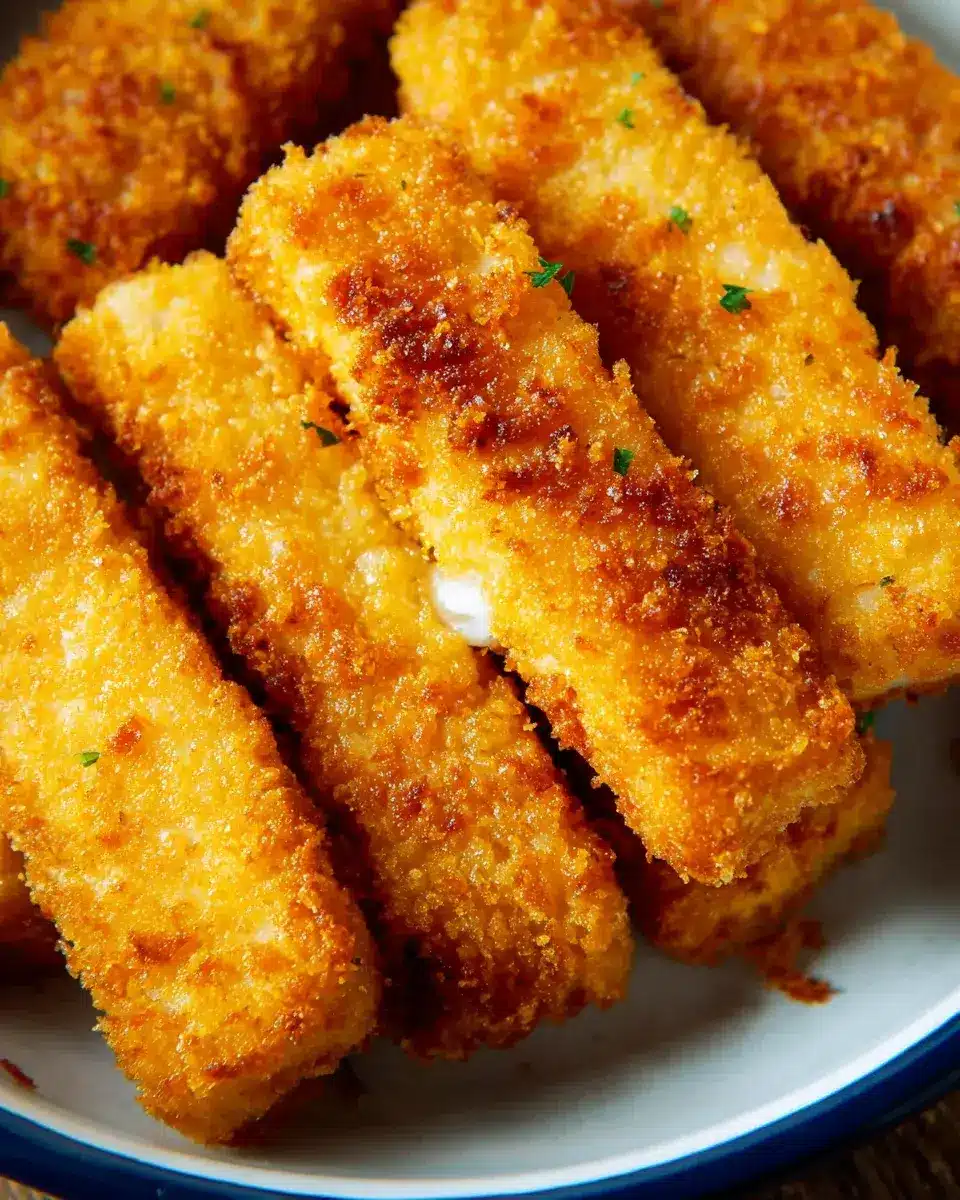 Fischstybchen aus der Heiyluftfritteuse