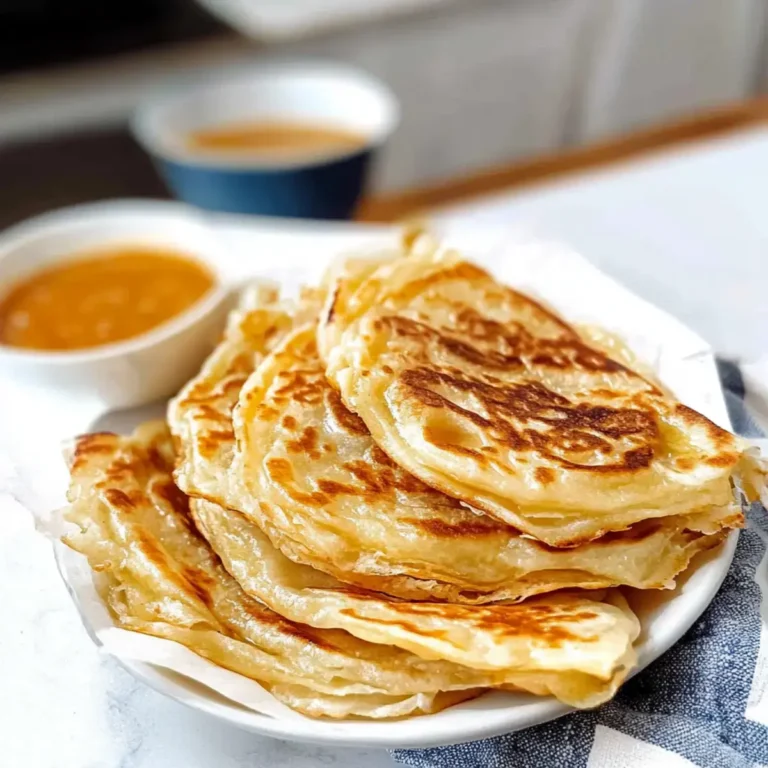 Flaky Roti Canai Zubereitung