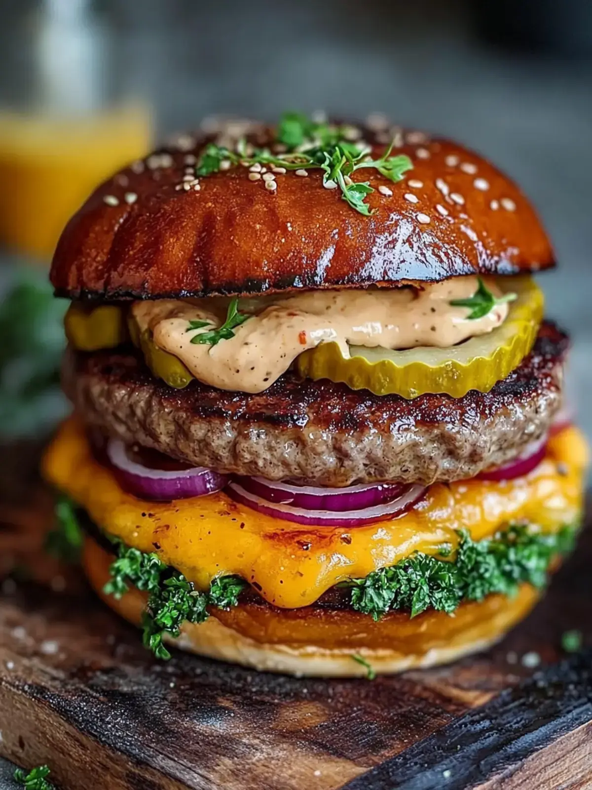 Fliegender Holländer Burger Rezept