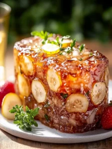 Französischer Zwiebelhackbraten