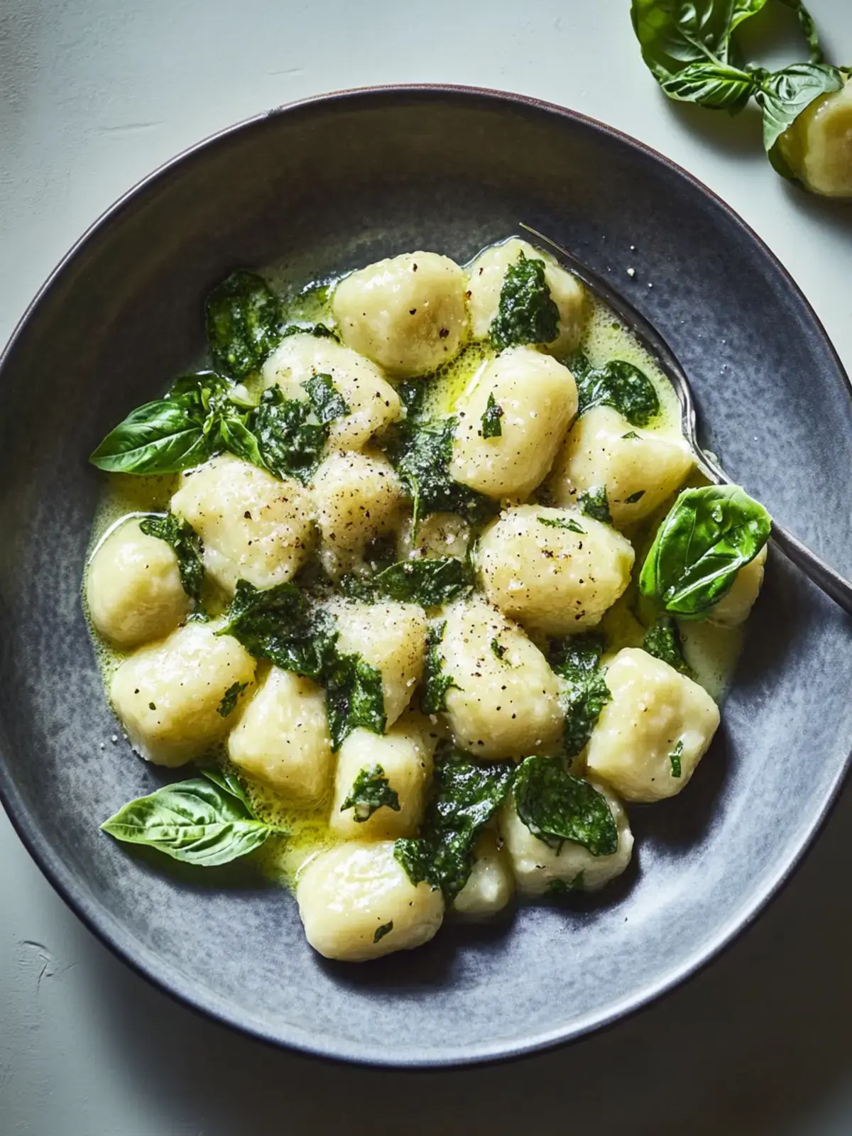 Frische Bärlauch Gnocchi